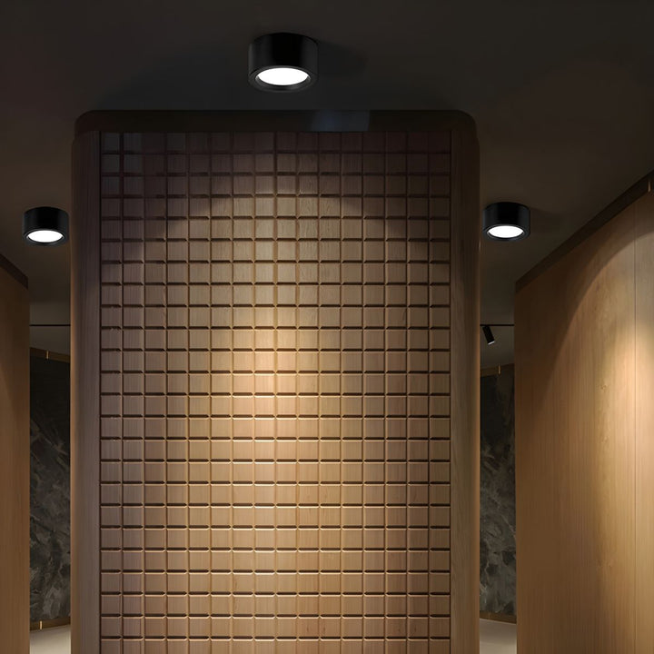 Lampa sufitowa LED natynkowa cylindryczna do kuchni i przedpokoju