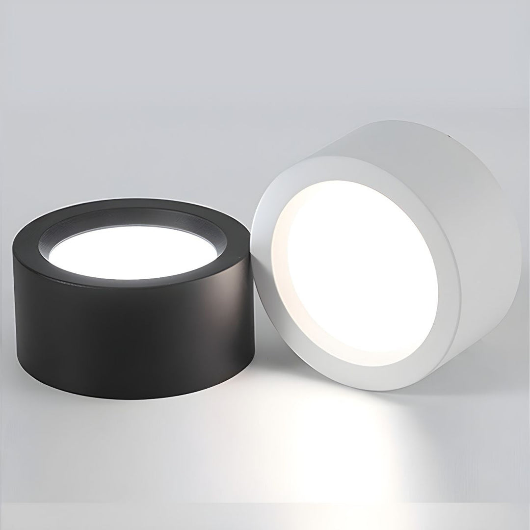Lampa sufitowa LED natynkowa cylindryczna do kuchni i przedpokoju