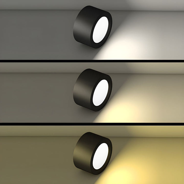 Lampa sufitowa LED natynkowa cylindryczna do kuchni i przedpokoju