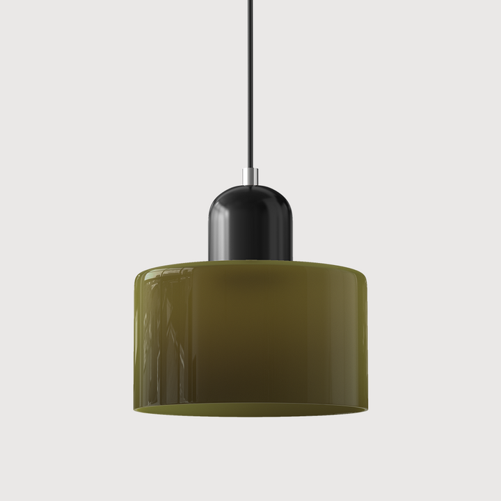 Lampa wisząca szklana kolorowa nad stół do jadalni i kuchni