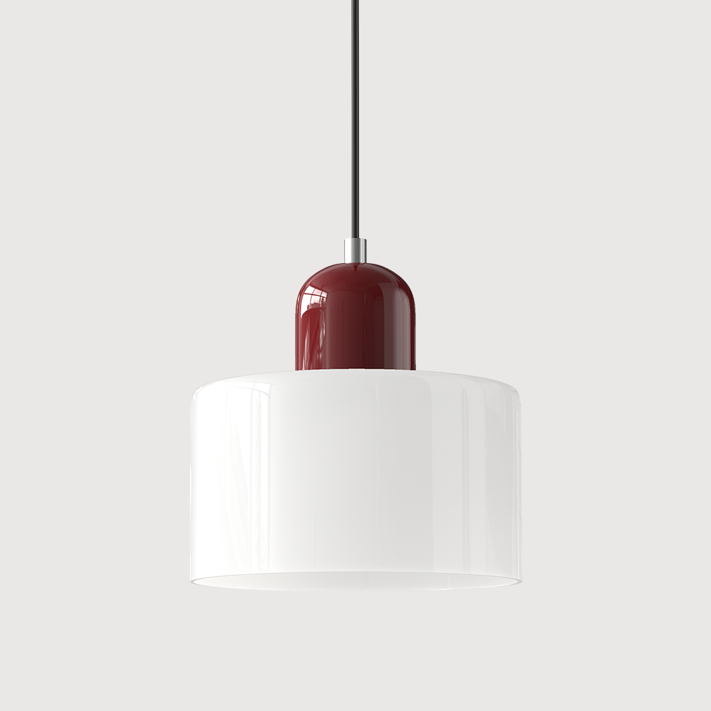 Lampa wisząca szklana kolorowa nad stół do jadalni i kuchni