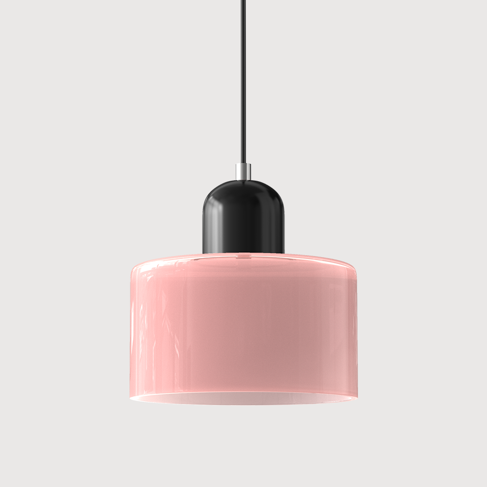 Lampa wisząca szklana kolorowa nad stół do jadalni i kuchni