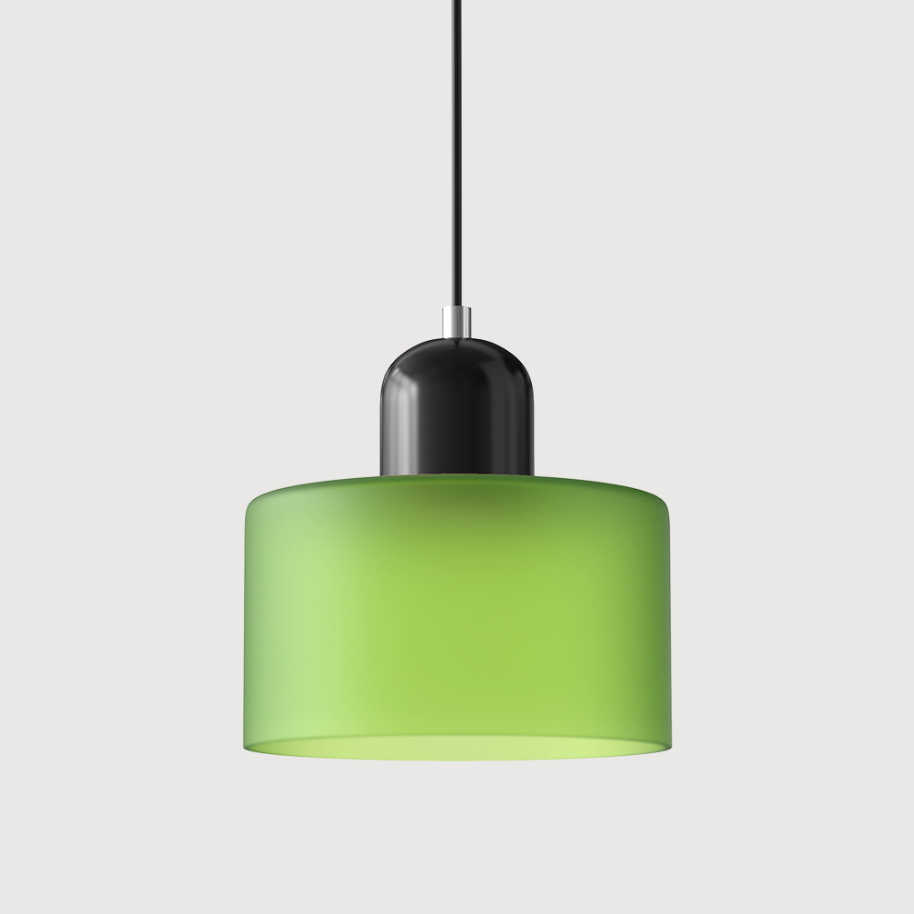 Lampa wisząca szklana kolorowa nad stół do jadalni i kuchni