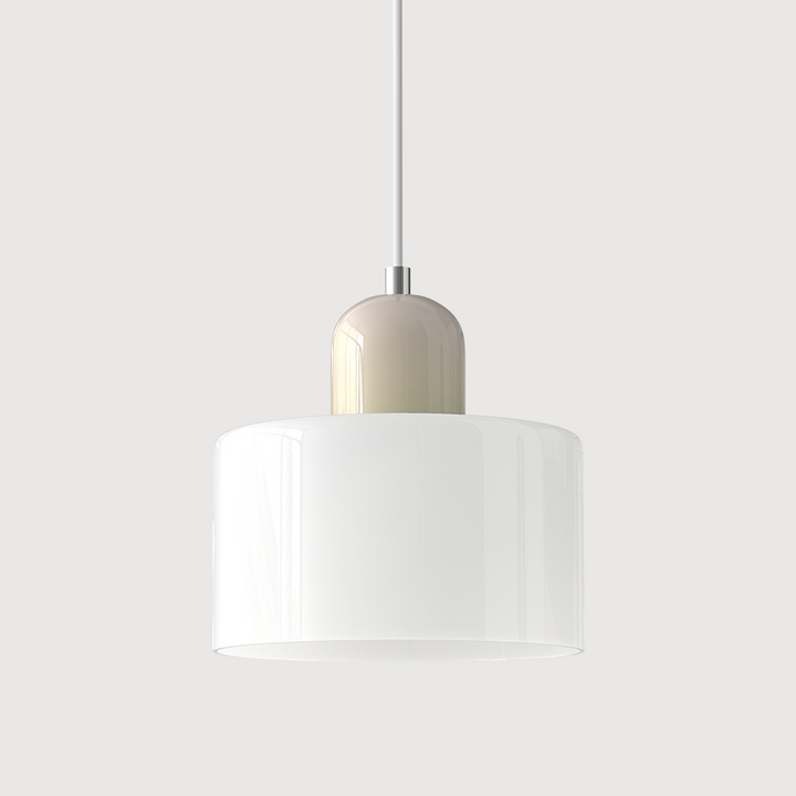 Lampa wisząca szklana kolorowa nad stół do jadalni i kuchni