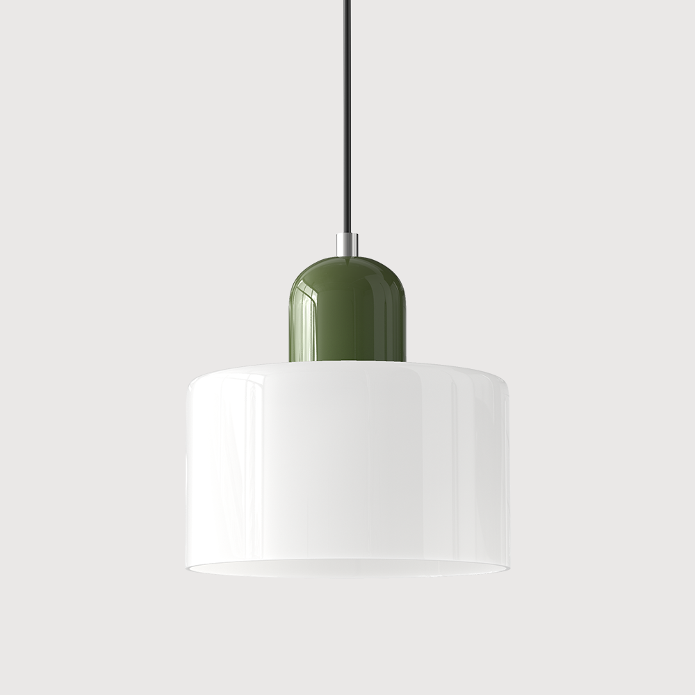 Lampa wisząca szklana kolorowa nad stół do jadalni i kuchni