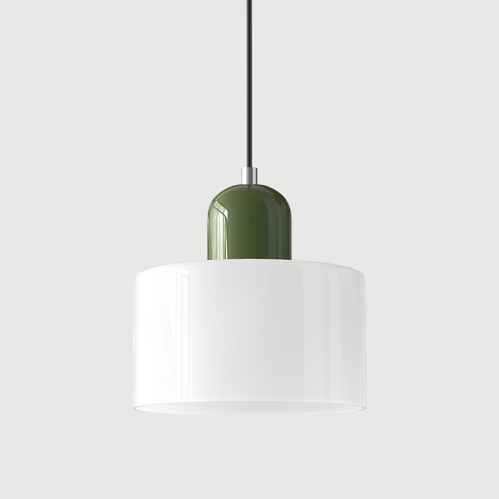 Lampa wisząca szklana kolorowa nad stół do jadalni i kuchni