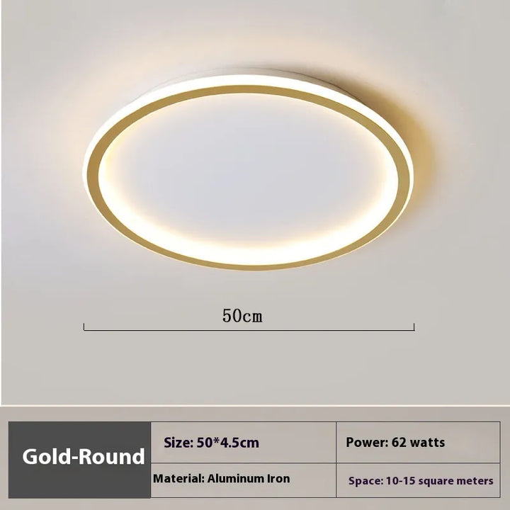 Lampa sufitowa LED ściemniana okrągła do salonu i sypialni