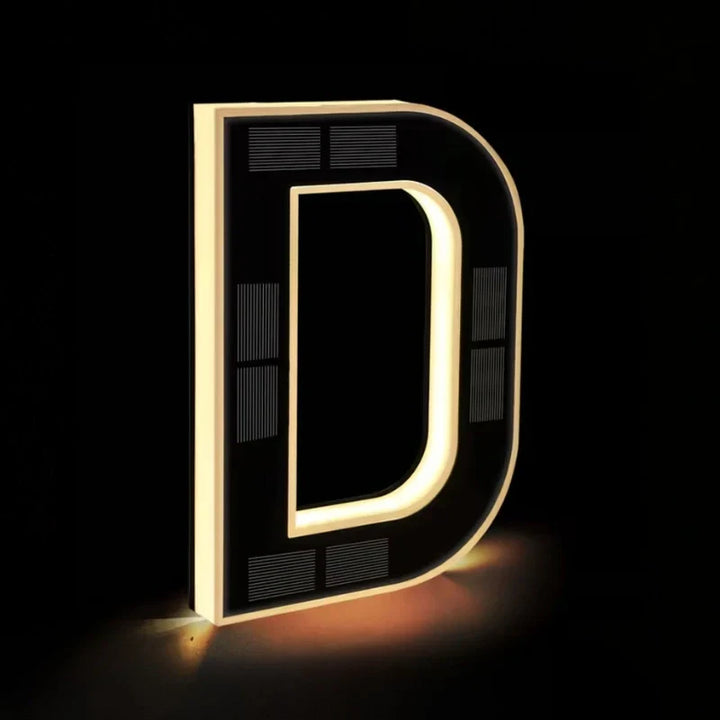 Lampa solarna LED z numerem domu na elewację i do ogrodu