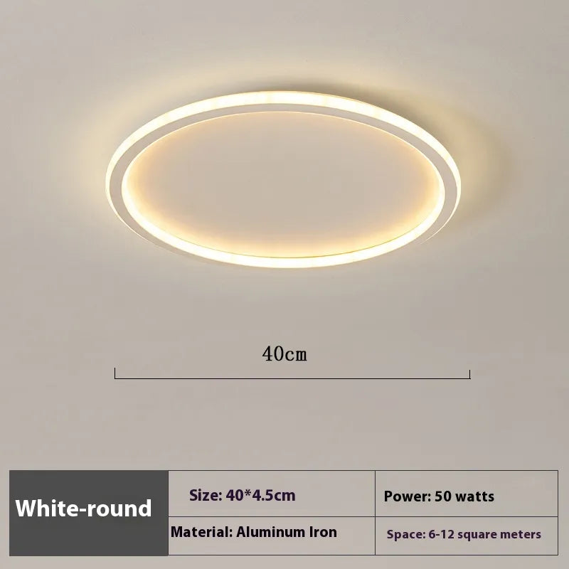 Lampa sufitowa LED ściemniana okrągła do salonu i sypialni