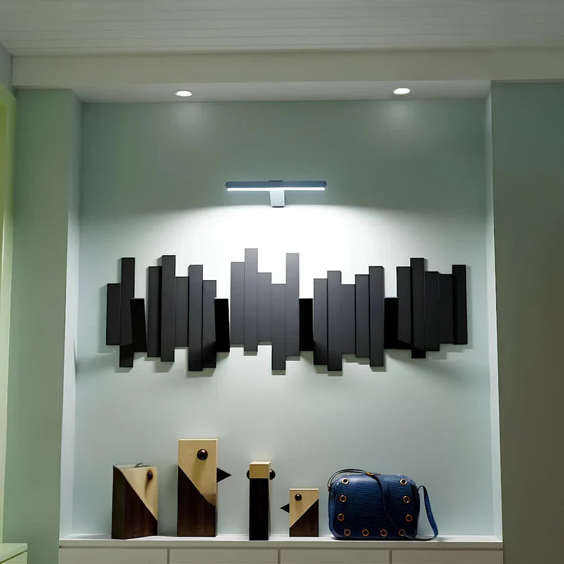 Bezprzewodowa lampa obrazowa LED z baterią i kinkietem