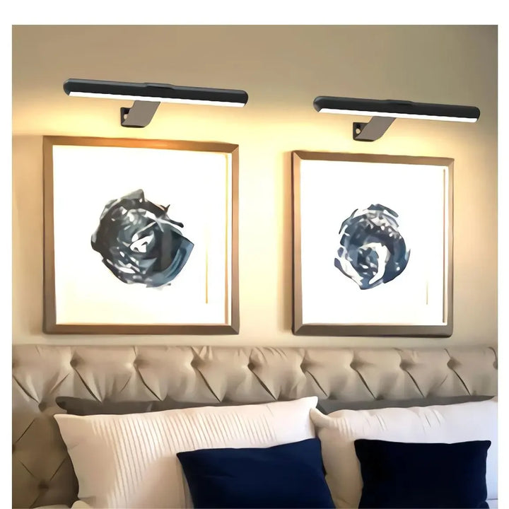 Bezprzewodowa lampa obrazowa LED z baterią i kinkietem