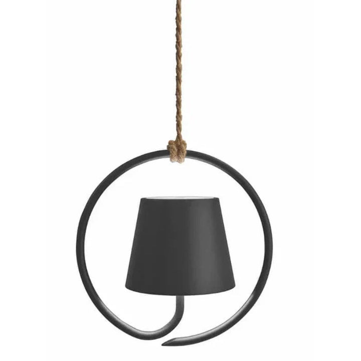 Bezprzewodowa lampa wisząca LED w okrągłej oprawie
