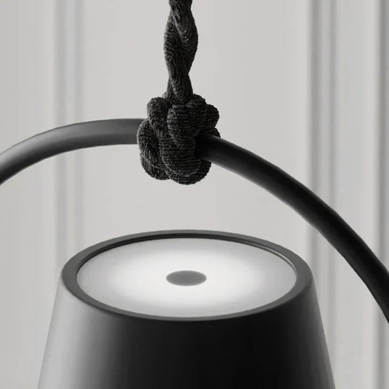 Bezprzewodowa lampa wisząca LED w okrągłej oprawie
