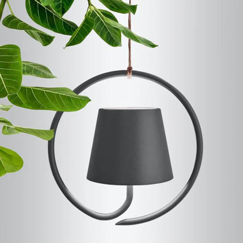 Bezprzewodowa lampa wisząca LED w okrągłej oprawie