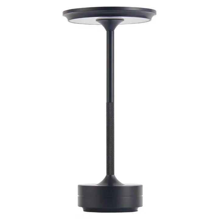 Bezprzewodowa lampka nocna LED z płaskim kloszem