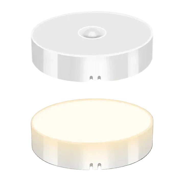 Bezprzewodowa okrągła lampa LED z czujnikiem ruchu i ładowaniem USB