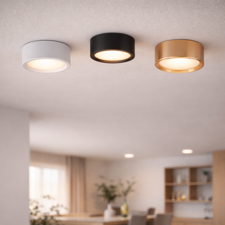 Lampa sufitowa LED natynkowa punktowa do przedpokoju i kuchni