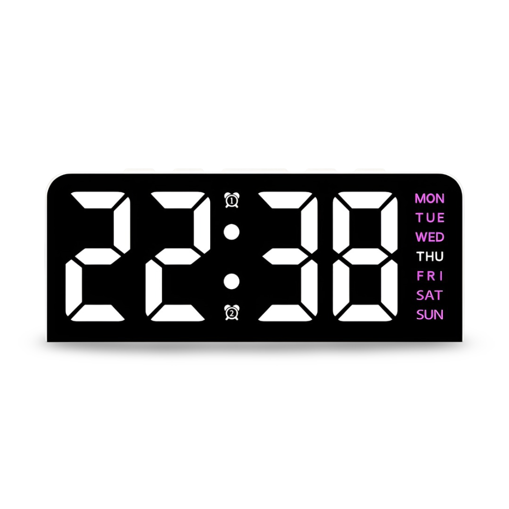 Budzik LED cyfrowy z podświetleniem na biurko
