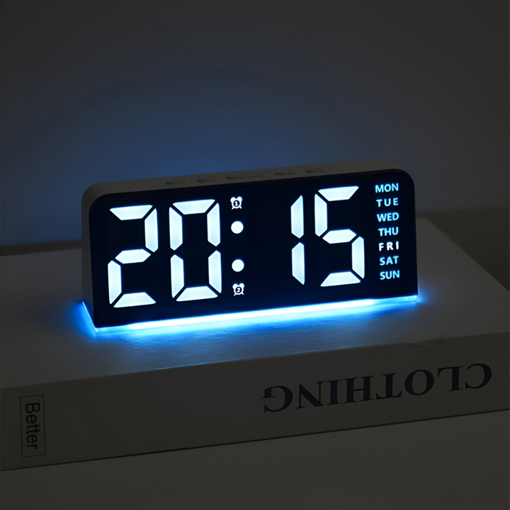 Budzik LED cyfrowy z podświetleniem na biurko
