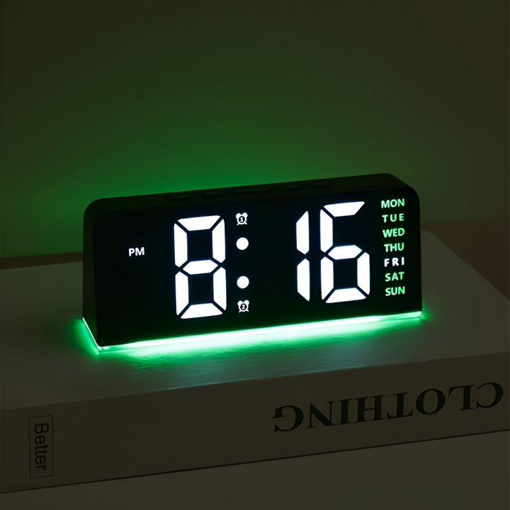 Budzik LED cyfrowy z podświetleniem na biurko