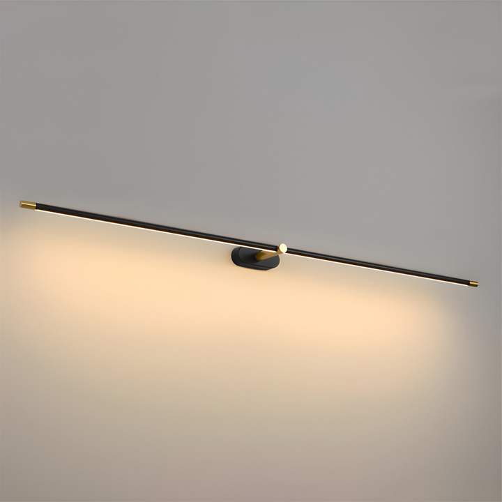 Lampa ścienna LED liniowa nad lustro do salonu i przedpokoju