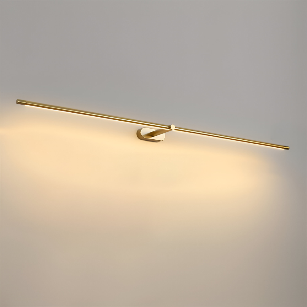 Lampa ścienna LED liniowa nad lustro do salonu i przedpokoju