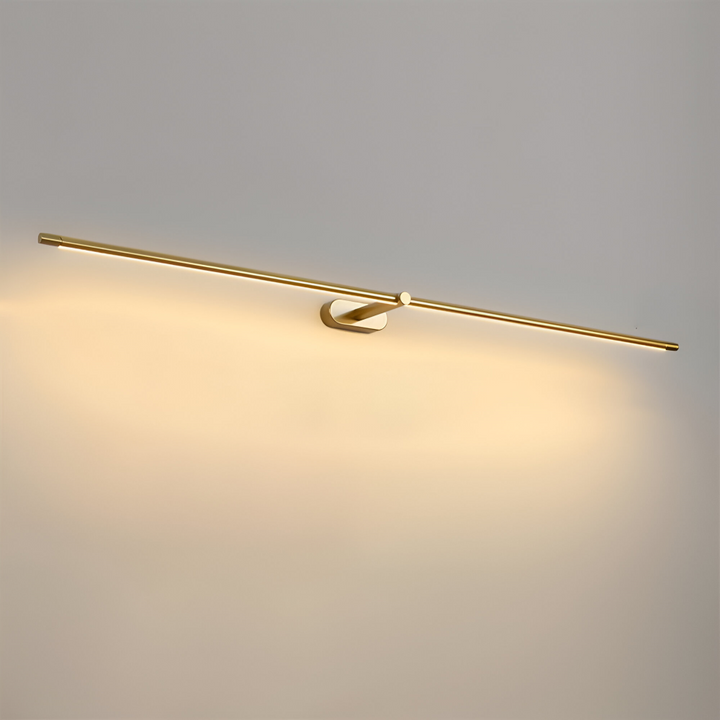 Lampa ścienna LED liniowa nad lustro do salonu i przedpokoju