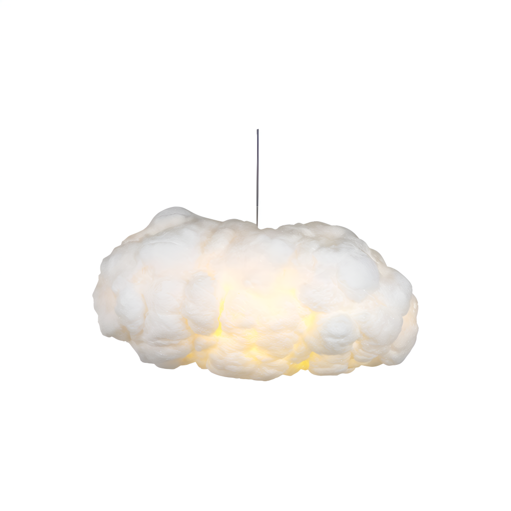 Lampa wisząca chmurka do pokoju dziecięcego i sypialni