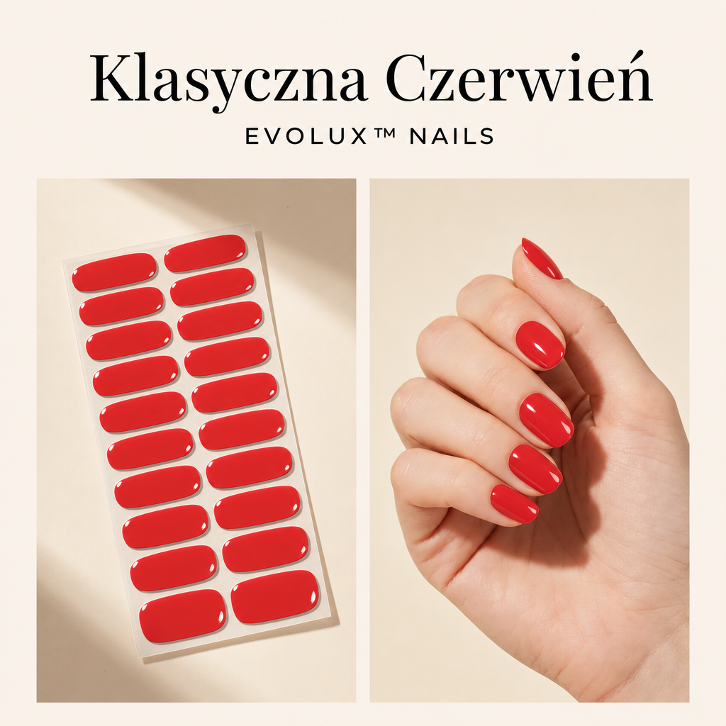 Sztuczne paznokcie żelowe do przyklejania z efektem lustrzanym