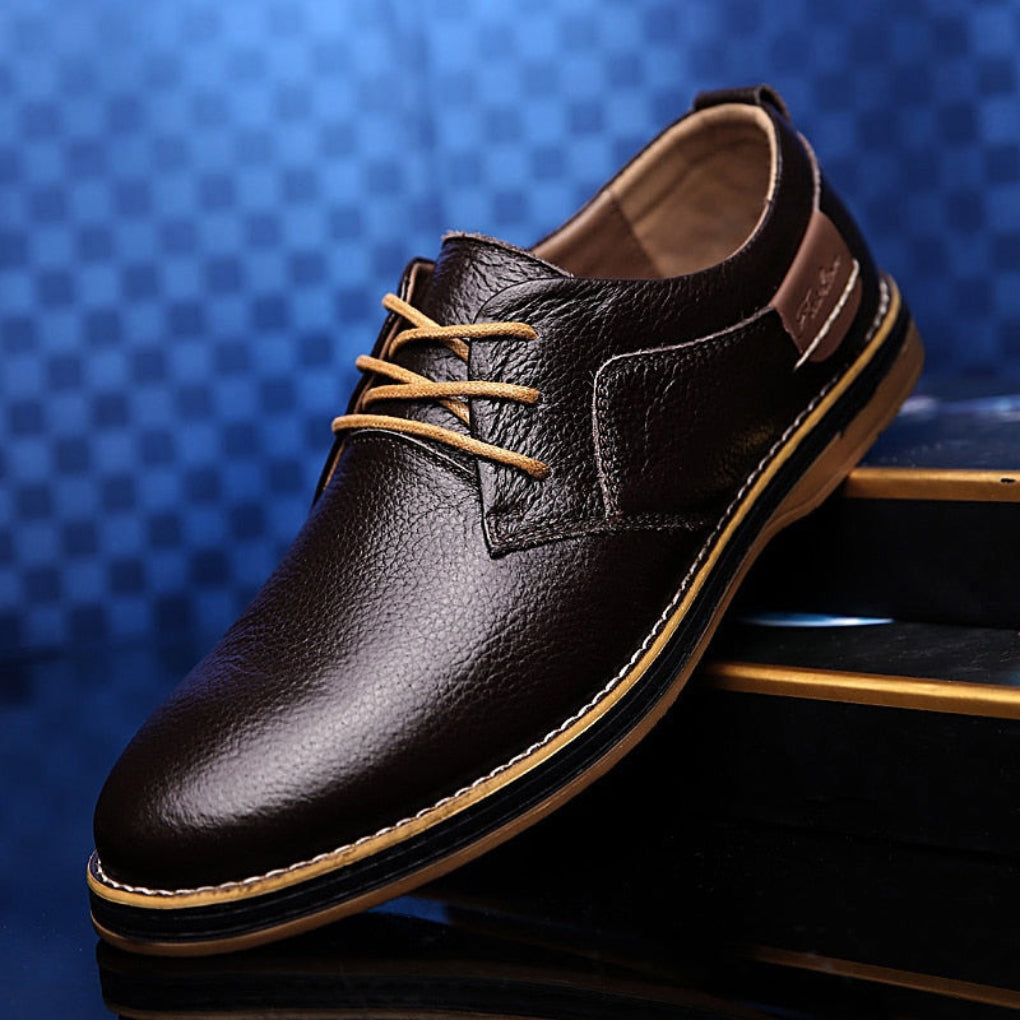 Buty oxford męskie wizytowe – klasyczne sznurowane, do garnituru