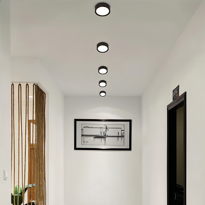 Lampa sufitowa LED natynkowa punktowa do przedpokoju i kuchni
