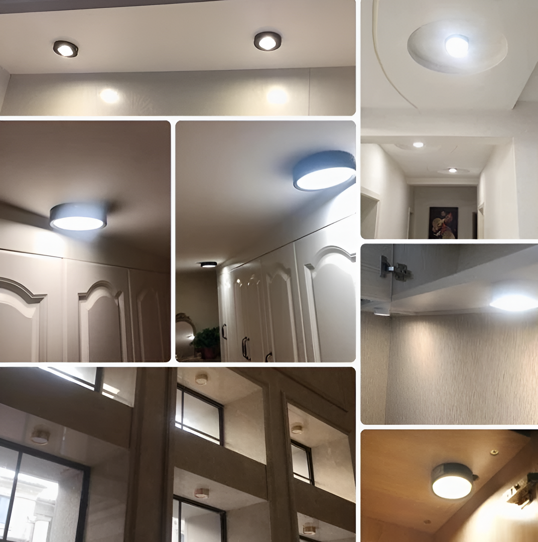 Lampa sufitowa LED natynkowa punktowa do przedpokoju i kuchni