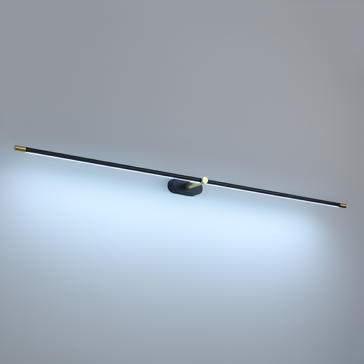 Lampa ścienna LED liniowa nad lustro do salonu i przedpokoju