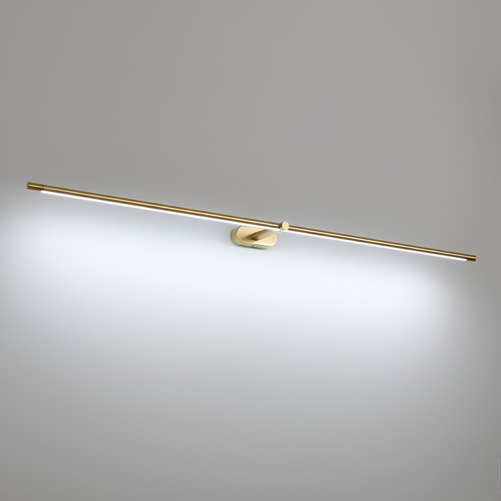 Lampa ścienna LED liniowa nad lustro do salonu i przedpokoju
