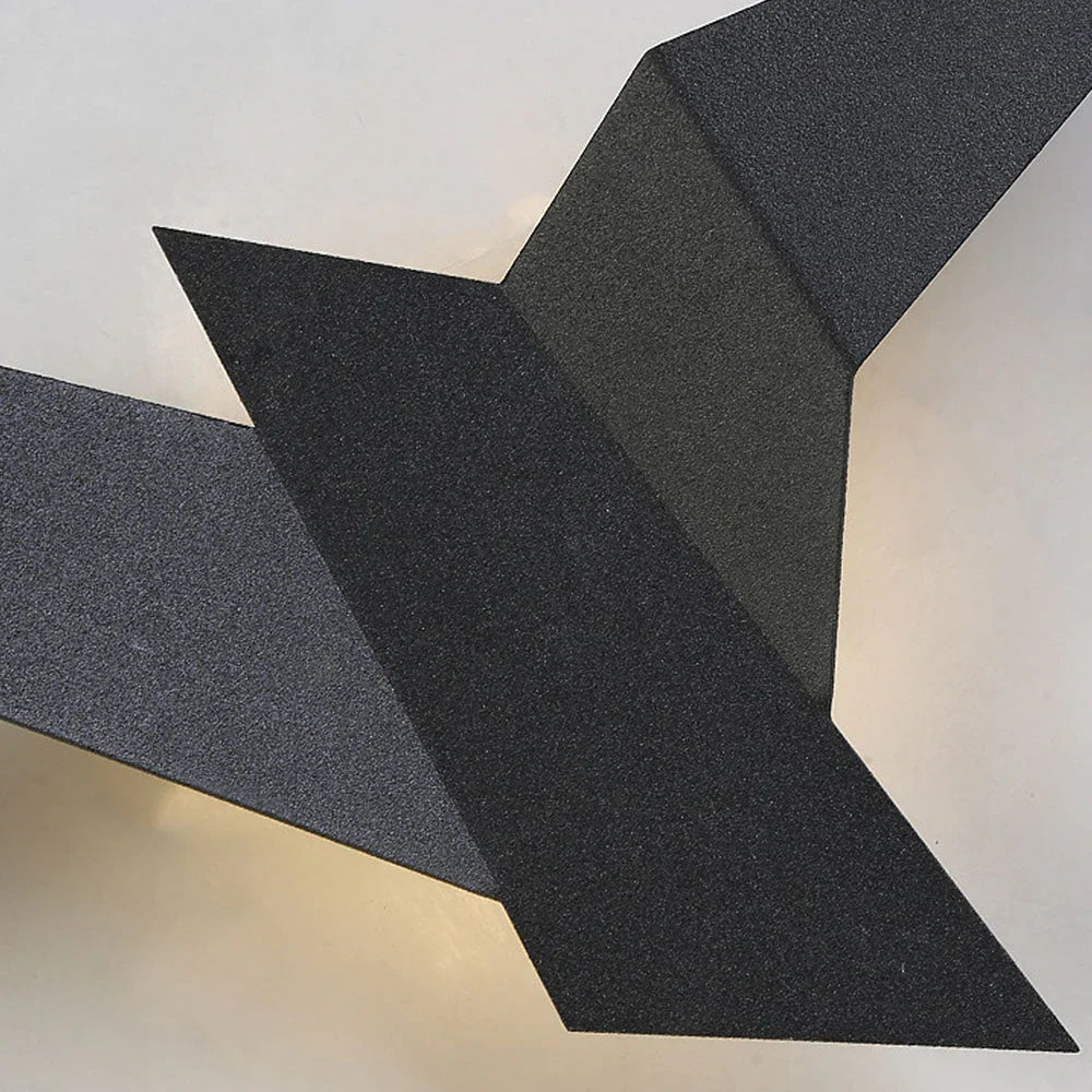 Kinkiet LED w kształcie ptaka origami