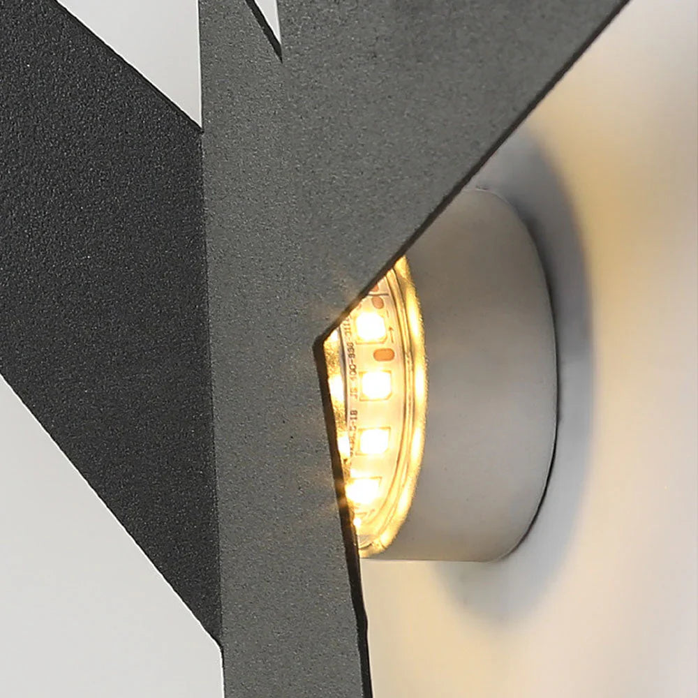 Kinkiet LED w kształcie ptaka origami