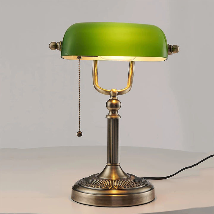 Lampa Biurkowa z Pociąganym Łańcuszkiem