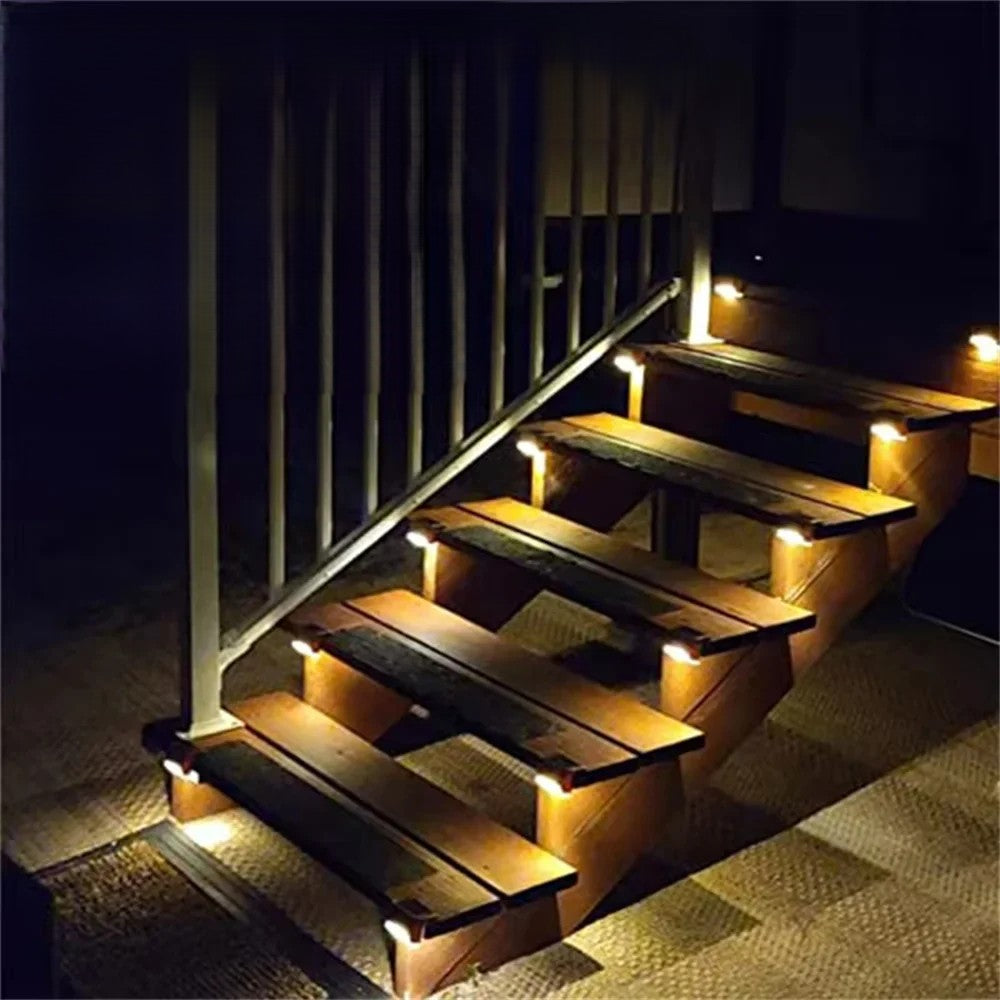 Lampa Solar­na LED do Ogrodu i na Balkon – Kinkiet Zewnętrzny do Montażu na Balustradzie