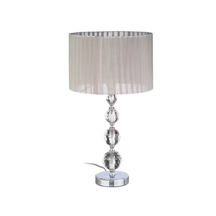 Lampa Stołowa z Kryształu