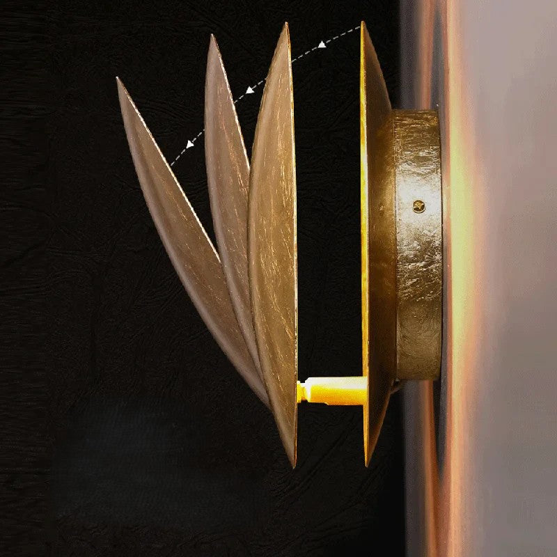 Lampa ścienna LED z podwójnym kloszem kulistym