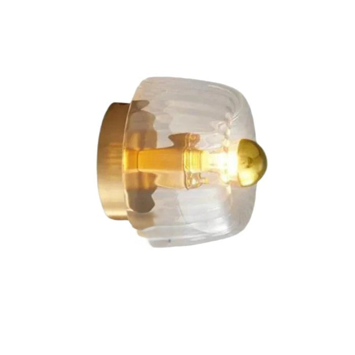 Lampa powierzchniowa z kloszem szklanym