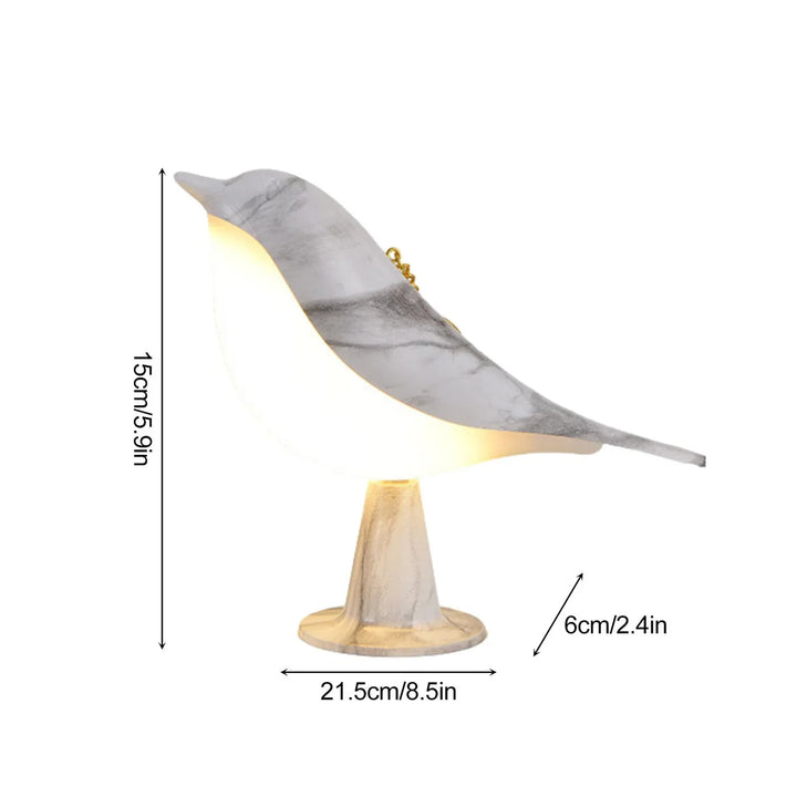 Lampa stołowa LED Bird dekoracyjna lampka nocna