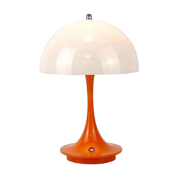 Lampa stołowa LED z kloszem kopułowym