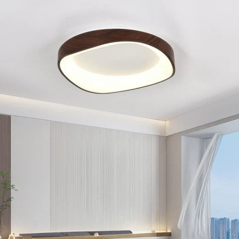 Lampa sufitowa LED o nieregularnym kształcie
