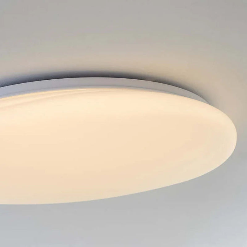 Lampa sufitowa LED plafon organiczny kształt z zaokrąglonym kloszem