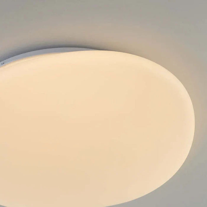 Lampa sufitowa LED plafon organiczny kształt z zaokrąglonym kloszem