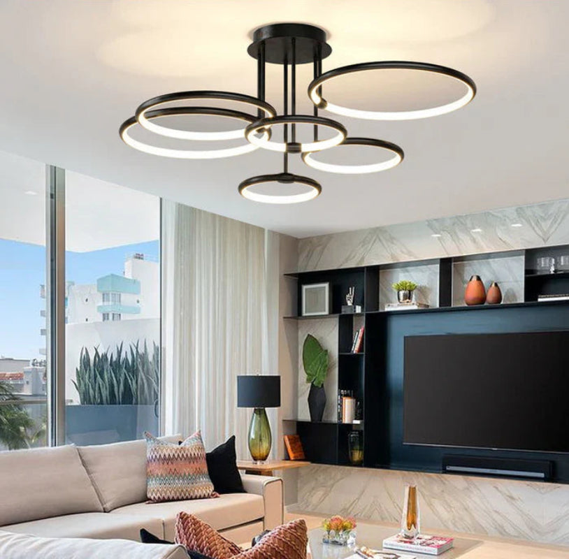 Lampa sufitowa LED wielopierścieniowa
