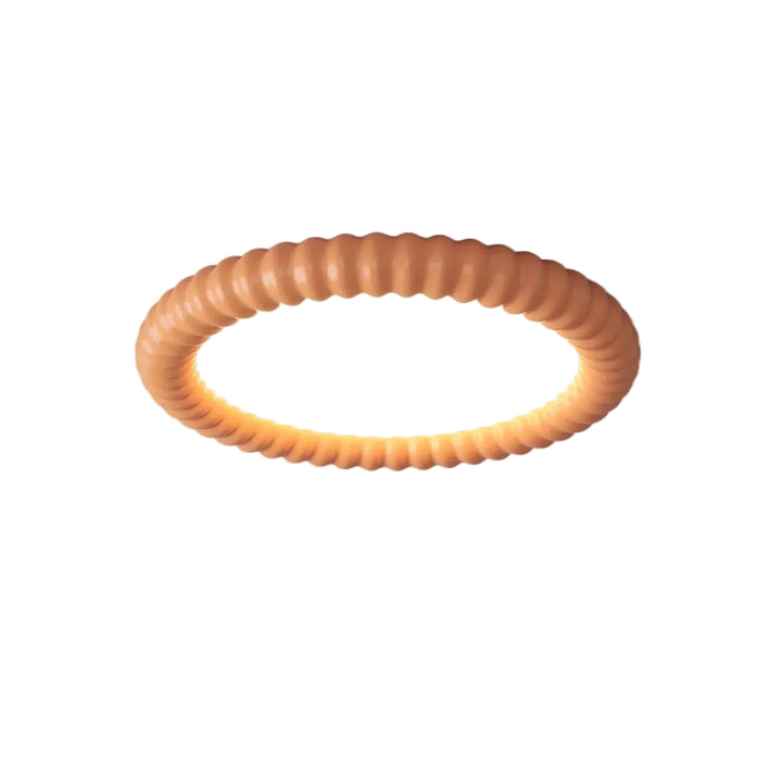 Lampa sufitowa LED z rowkowaną ramą