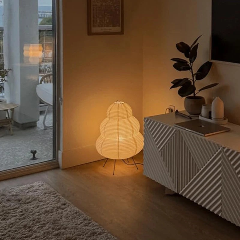 Lampa w Stylu Lampionu Papierowego