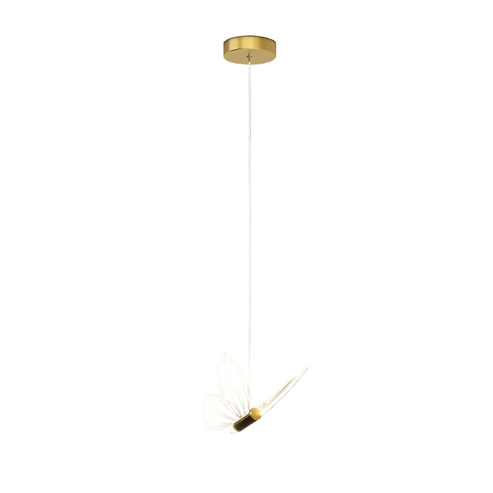 Lampa wisząca LED w kształcie motyla